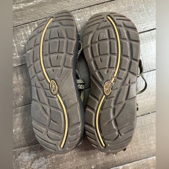 CHACO Women's ZX/2 Classic Army Green Size 9 Strappy Sandal Adjustable - Picture 7 of 8